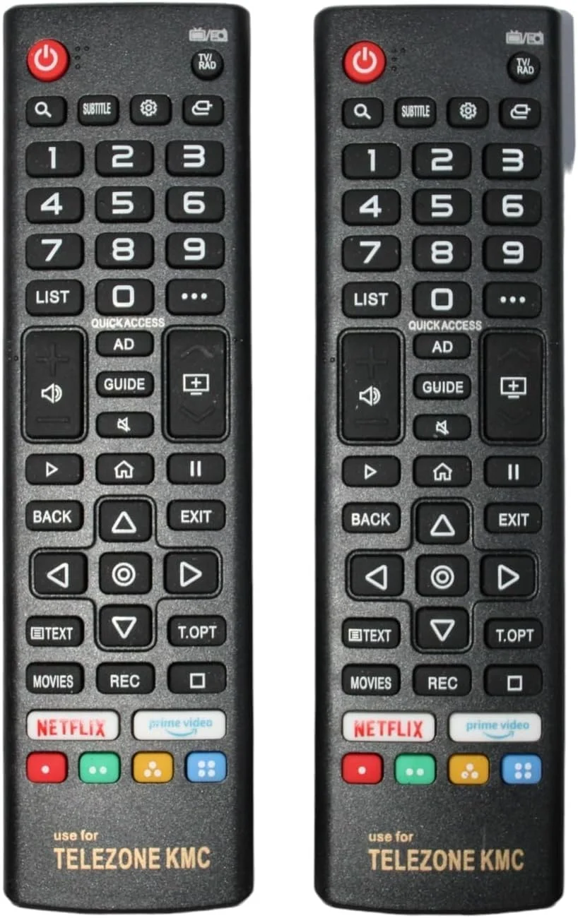 کنترل از راه دور تلویزیون برای تلویزیون های ال سی دی و ال ای دی Telezone Kmc