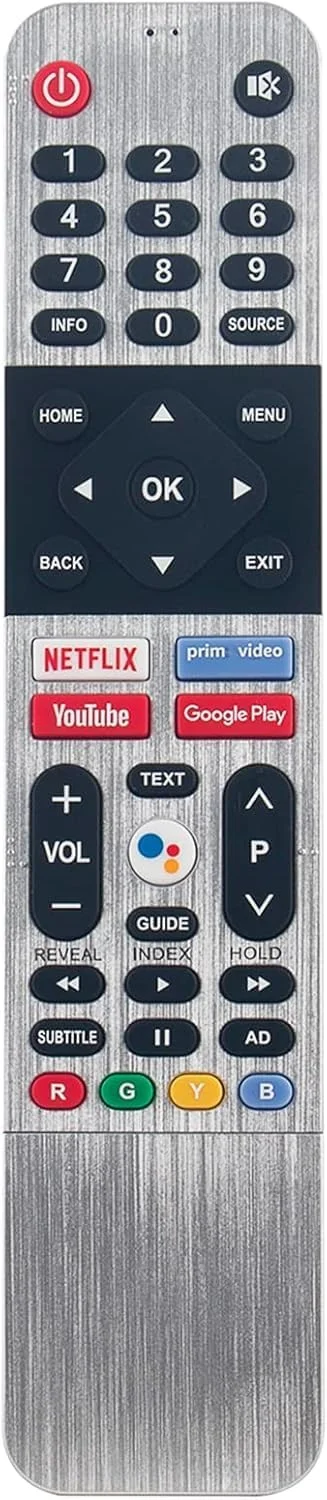 ریموت کنترل صوتی جایگزین برای تلویزیون هوشمند 4K اندروید Skyworth - سازگار با 65UC7500، 32E20200، 43UC7500، 50UC7500، 55UC7500، 50Q20200، 30TC6200، 40TC6200، 42TC6200، 75UC6200، XC9300، XC9000