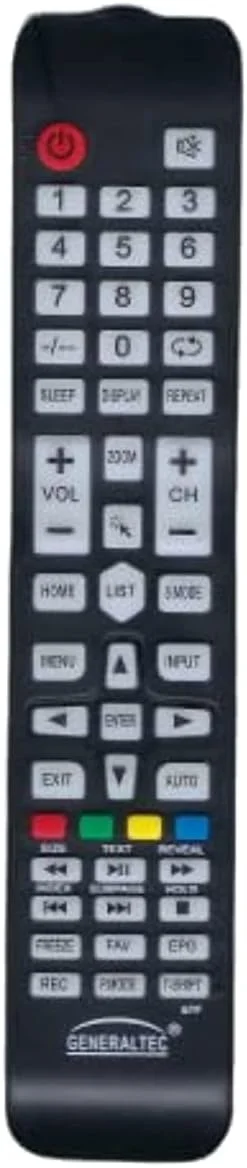 کنترل از راه دور برای تلویزیون جنرال تک