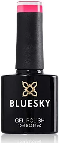 لاک ژل ناخن بلوز اسکی، صورتی پاپ داغ 80519، صورتی روشن و داغ، صورتی، ماندگاری طولانی، مقاوم در برابر لب پر شدن، 10 میلی لیتر (نیاز به خشک شدن زیر لامپ UV LED دارد)