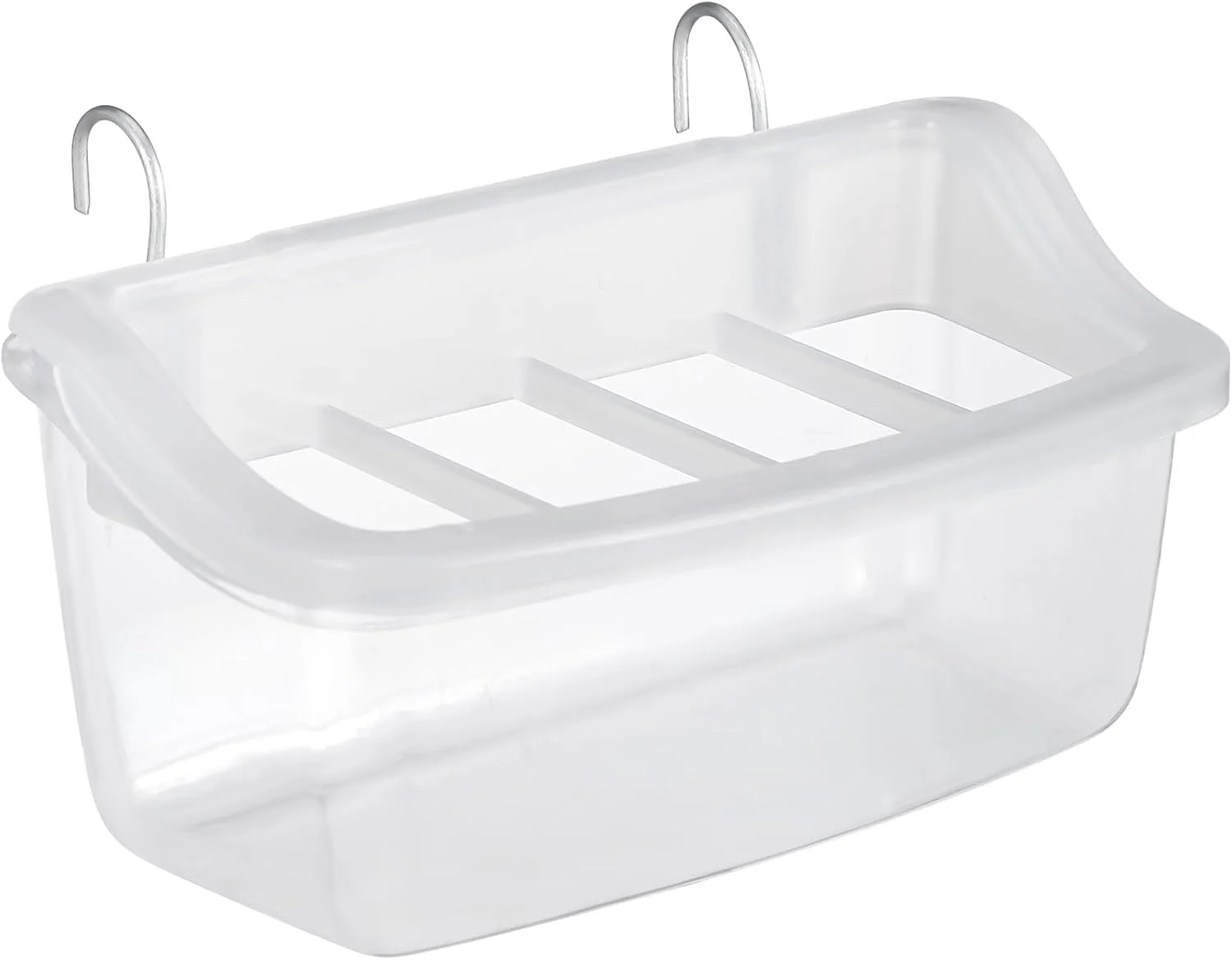 ظرف غذای پرنده پلاستیکی Toddmomy، خوراک دهنده قفس طوطی با طراحی ضد ریزش برای پرندگان کوچک و طوطی ها، فنجان تغذیه شفاف برای استفاده در محیط داخلی ظرف غذای پرنده پلاستیکی Toddmomy، خوراک دهنده قفس طوطی با طراحی ضد ریزش برای پرندگان کوچک و طوطی ها، فنجان تغذیه شفاف برای استفاده در محیط داخلی