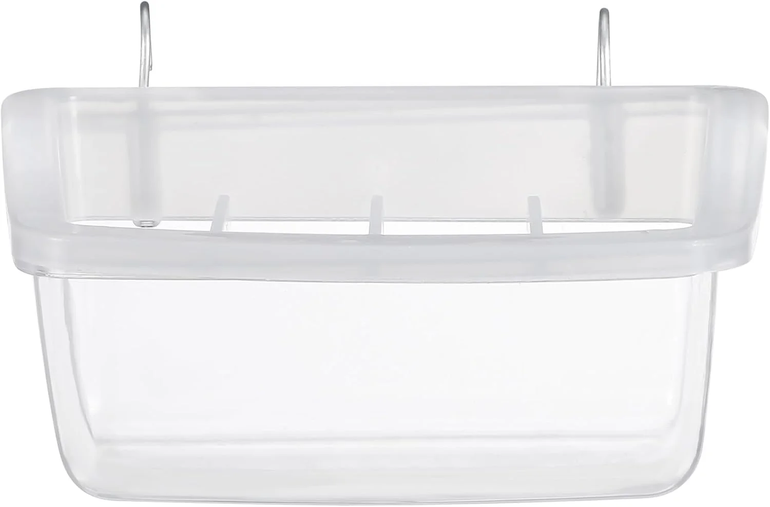 ظرف غذای پرنده پلاستیکی Toddmomy، خوراک دهنده قفس طوطی با طراحی ضد ریزش برای پرندگان کوچک و طوطی ها، فنجان تغذیه شفاف برای استفاده در محیط داخلی ظرف غذای پرنده پلاستیکی Toddmomy، خوراک دهنده قفس طوطی با طراحی ضد ریزش برای پرندگان کوچک و طوطی ها، فنجان تغذیه شفاف برای استفاده در محیط داخلی