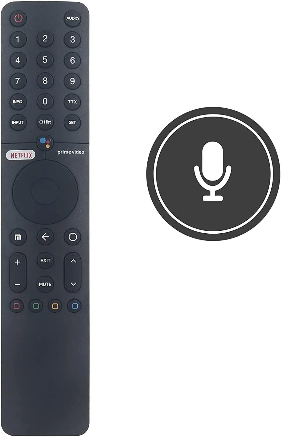 ریموت کنترل جایگزین Neo Classic XMRM 19 سازگار با تلویزیون هوشمند شیائومی Mi P1 / Q1