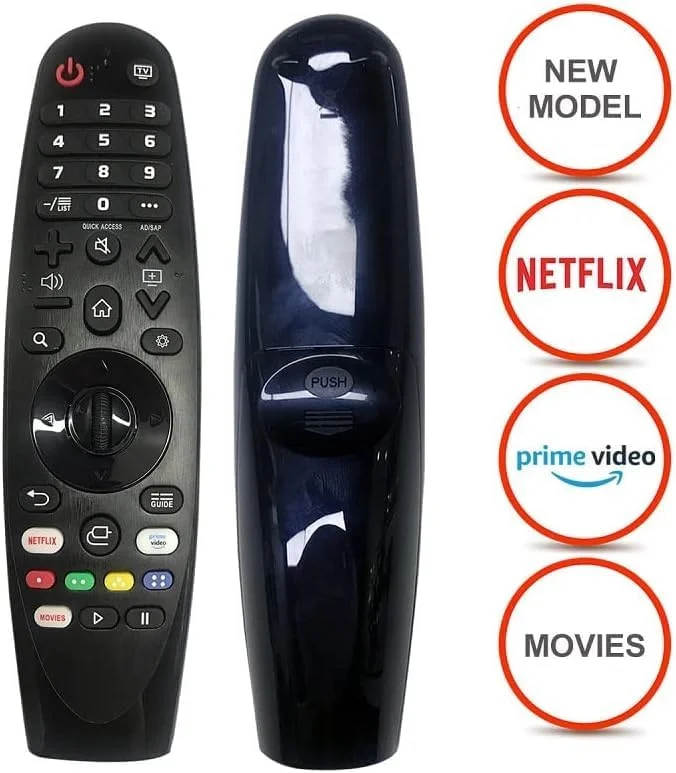 ریموت کنترل جایگزین Neo Classic IR20/19 سازگار با تلویزیون هوشمند ال جی (ریموت IR)