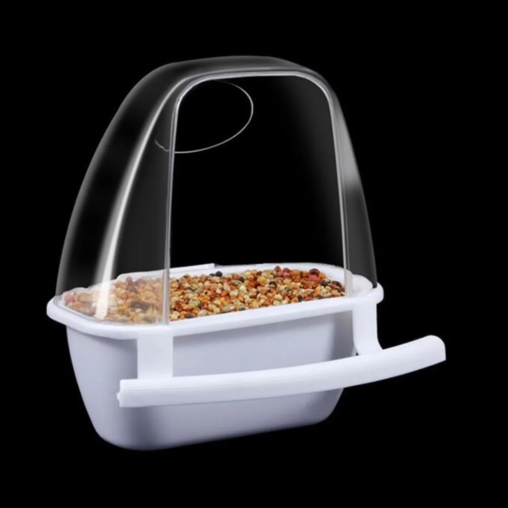 ظرف غذای پرنده Tazweeq، قفس پرنده ظرف آب و غذا آویز پلاستیکی جعبه تغذیه غذا قفس طوطی لوازم جانبی قفس، برای پرندگان کوچک طوطی عروس هلندی و مرغ عشق، سفید ظرف غذای پرنده Tazweeq، قفس پرنده ظرف آب و غذا آویز پلاستیکی جعبه تغذیه غذا قفس طوطی لوازم جانبی قفس، برای پرندگان کوچک طوطی عروس هلندی و مرغ عشق، سفید