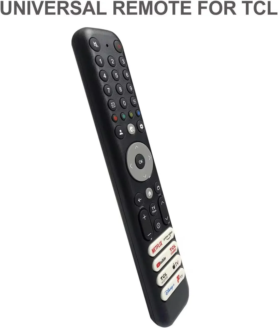 ریموت کنترل جایگزین Neo Classic CRC833V مدل RC902N RC902 سازگار با تلویزیون های هوشمند، LCD و LED TCL