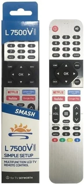 ریموت کنترل جایگزین Neo Classic L7500V سازگار با تلویزیون Skyworth