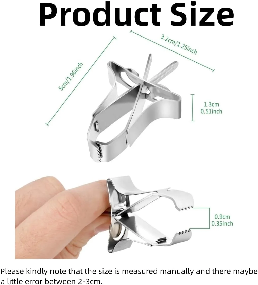 گیره نگهدارنده غذا برای قفس پرنده، بسته 4 عددی گیره استیل ضد زنگ برای قفس پرنده، فیدر بادوام میوه و سبزیجات، لوازم جانبی قفس گیره تغذیه پرنده برای همستر، عروس هلندی، طوطی و حیوانات کوچک