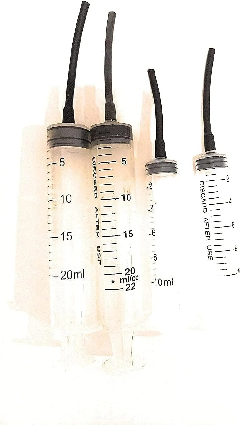 سرنگ لاستیکی مخصوص تغذیه دستی جوجه پرندگان