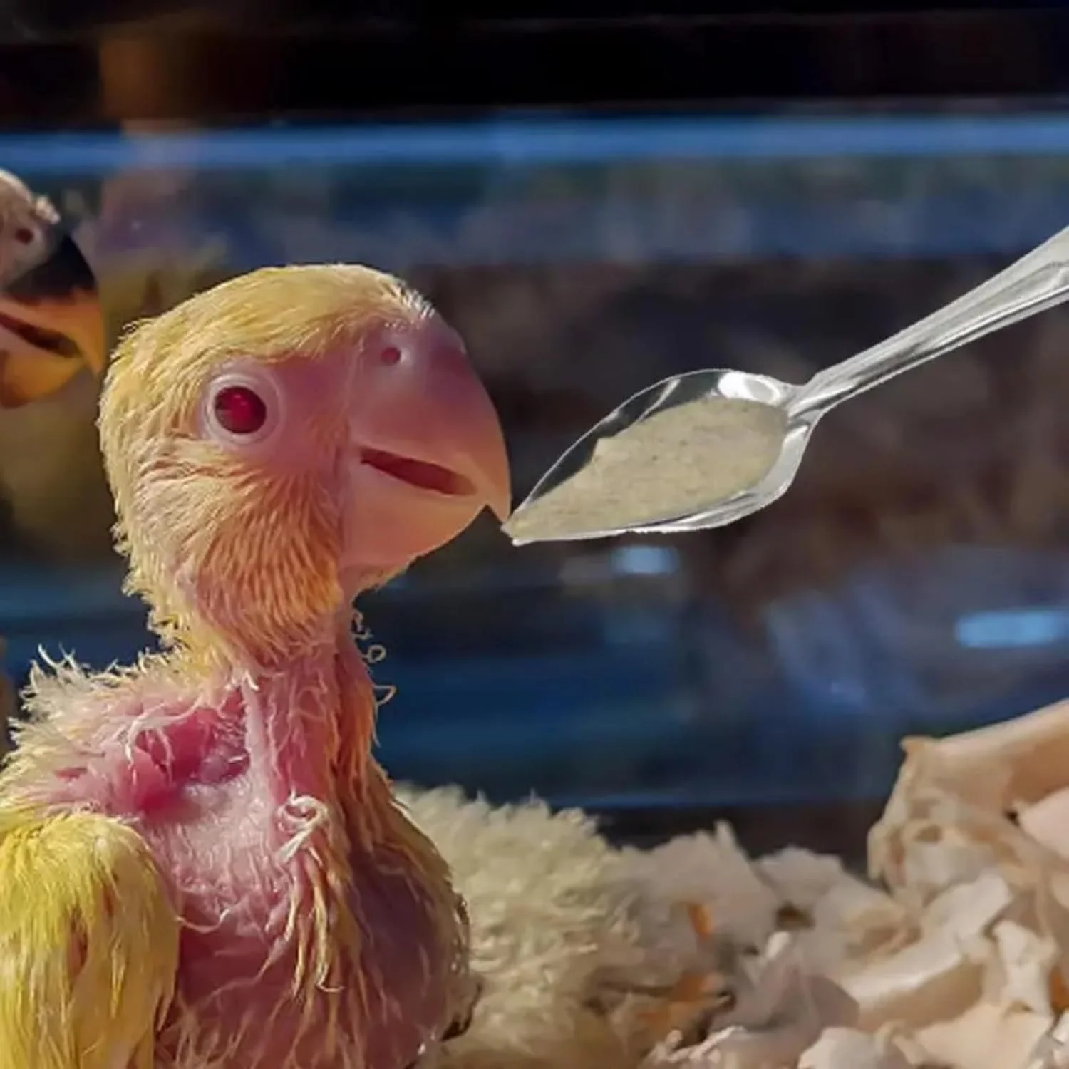 SOLDOUT 2 عدد قاشق غذاخوری لانه گزینی، قاشق غذاخوری پرنده طوطی، قاشق های استیل ضد زنگ برای آب، شیر و پودر، لوازم پرندگان (بسته 2 عددی) SOLDOUT 2 عدد قاشق غذاخوری لانه گزینی، قاشق غذاخوری پرنده طوطی، قاشق های استیل ضد زنگ برای آب، شیر و پودر، لوازم پرندگان (بسته 2 عددی)