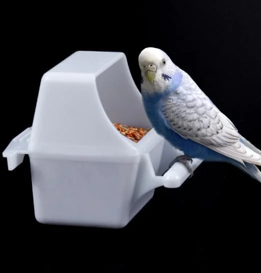 ظرف غذای پرنده ساهنیتیانا، ظرف غذای کوچک پرنده بدون ریخت و پاش، فنجان آویز قفس، ظرف غذا و آب پلاستیکی، ظرف غذای قفس پرنده، آویز جداشدنی طوطی
