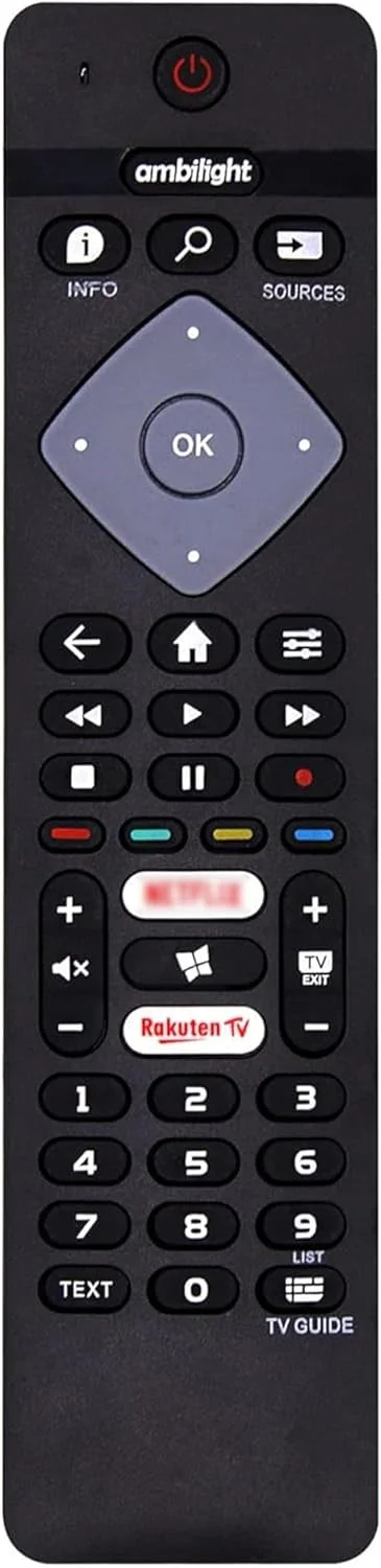ریموت کنترل جایگزین یونیورسال فیلیپس MYHGRC BRC0884301/01 برای تلویزیون های هوشمند Ambilight LCD LED 3D HD دارای دکمه Ambilight - ریموت کنترل جایگزین تلویزیون فیلیپس ریموت کنترل جایگزین یونیورسال فیلیپس MYHGRC BRC0884301/01 برای تلویزیون های هوشمند Ambilight LCD LED 3D HD دارای دکمه Ambilight - ریموت کنترل جایگزین تلویزیون فیلیپس