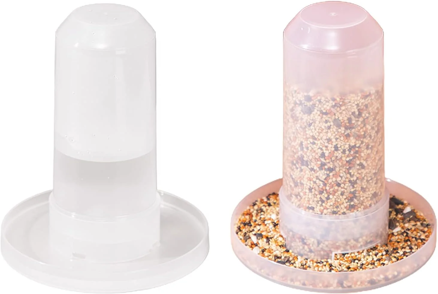 ظرف غذا و آب پرندگان خانگی QIANZHENGHUA، لوازم پرندگان، طوطی، مرغ، فیدر اتوماتیک، فنجان های آب، لوازم جانبی طوطی