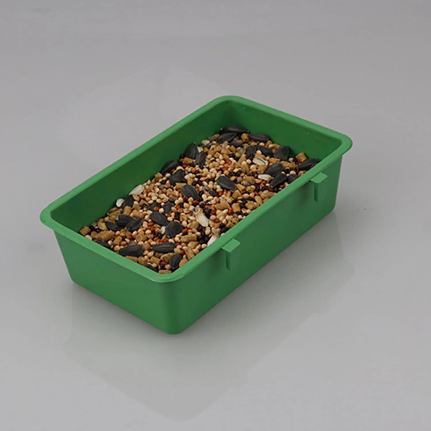 فنجان آب مرغ QIANZHENGHUA با قلاب، کاسه غذای آویز قفس برای کبوتر، اردک، قمری، خرگوش، تمیز کردن آسان، حمام پرنده