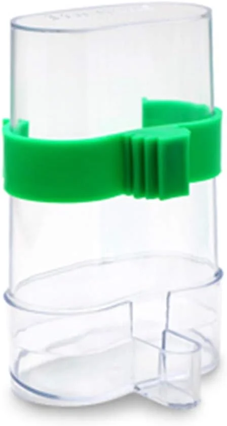 ظرف غذا و آب پرنده پاپیائه 220 میلی لیتر، دستگاه پخش کننده خودکار غذا و آب برای طوطی، قناری