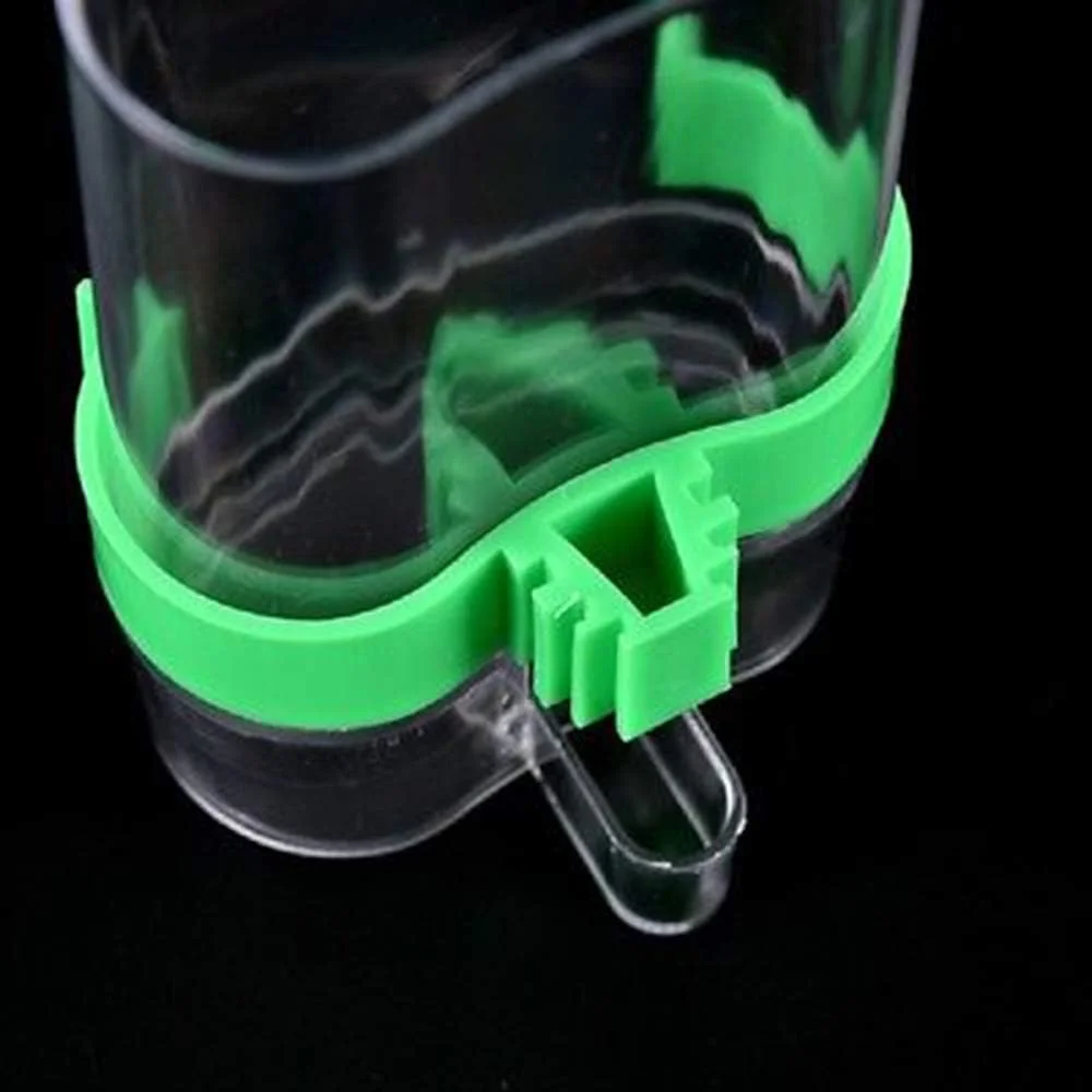 ظرف غذا و آب پرنده پاپیائه 220 میلی لیتر، دستگاه پخش کننده خودکار غذا و آب برای طوطی، قناری