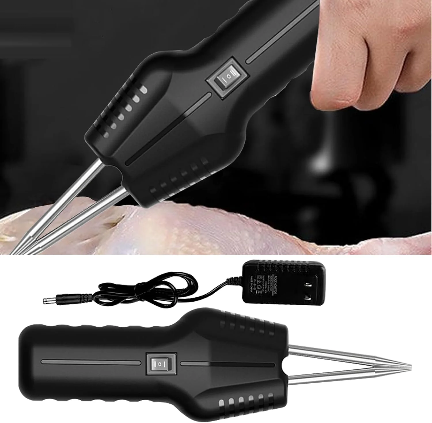 دستگاه پرکن پرتابل - دستگاه برقی پرکنی طیور دستی | ابزار برقی چرخشی پرسرعت برای کندن پر پرندگان، اردک، بوقلمون، سنجاب، مرغ