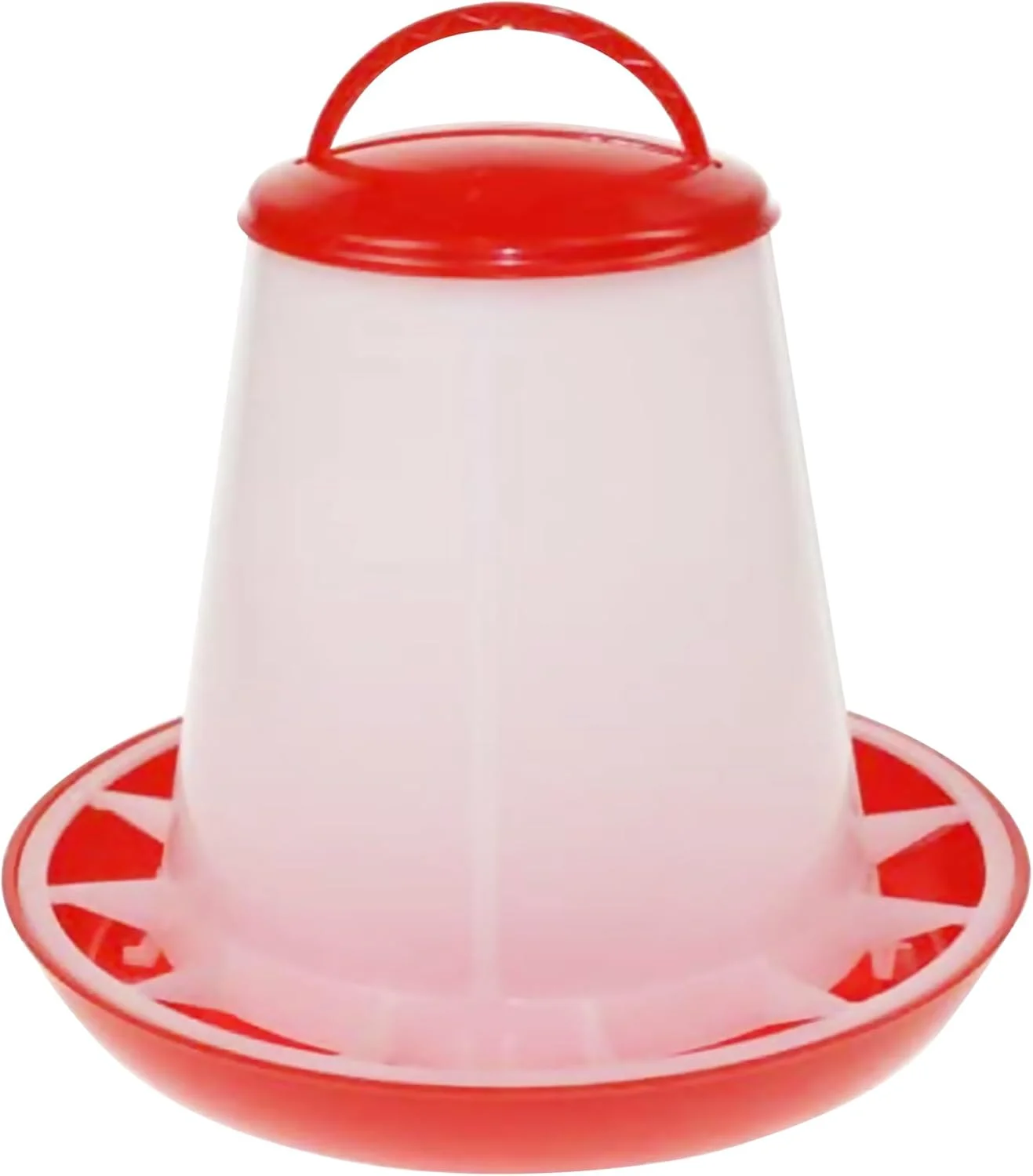 ظرف غذای پرندگان Egardenkart - 3 کیلوگرم، ظرف غذای پرندگان فضای باز | ظرف غذا برای همه پرندگان و حیوانات (3 کیلوگرم)