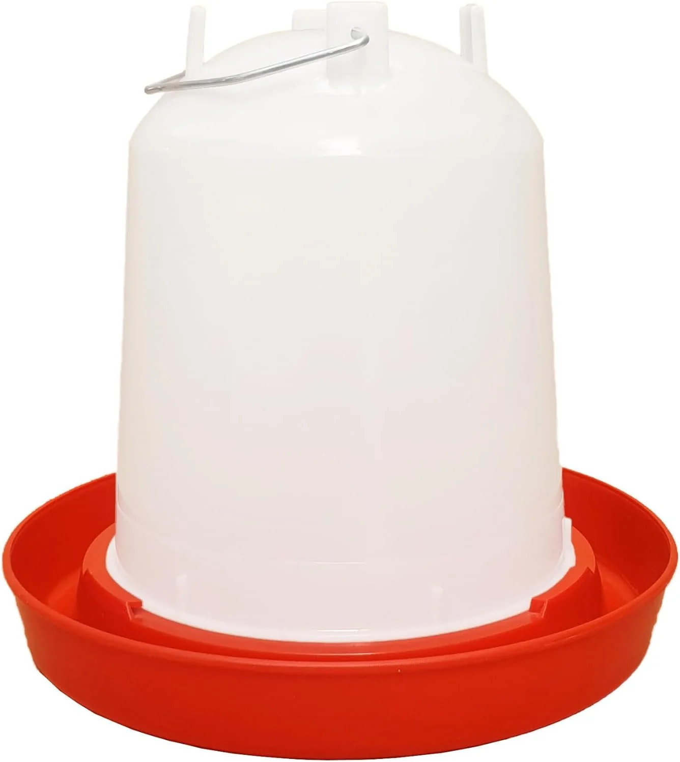 آبخوری پرندگان ایگاردن کارت، مناسب فضای باز - 6 لیتر، آبخوری پرندگان فضای باز | آب پخش کن پرندگان برای همه پرندگان و حیوانات | آبخوری پرندگان فضای باز (6 لیتر)