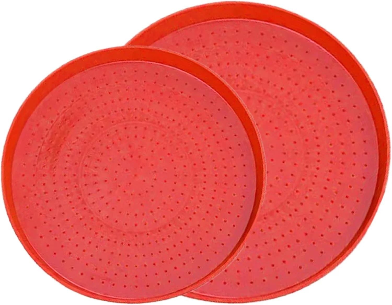 سینی غذای طیور - بشقاب پیش غذای جوجه سینی های خوراک دهنده طیور - کاسه قابل حمل برای حیاط خلوت باغ مزرعه انبار محوطه پرندگان اردک مرغ کبوتر غاز جوجه بلدرچین