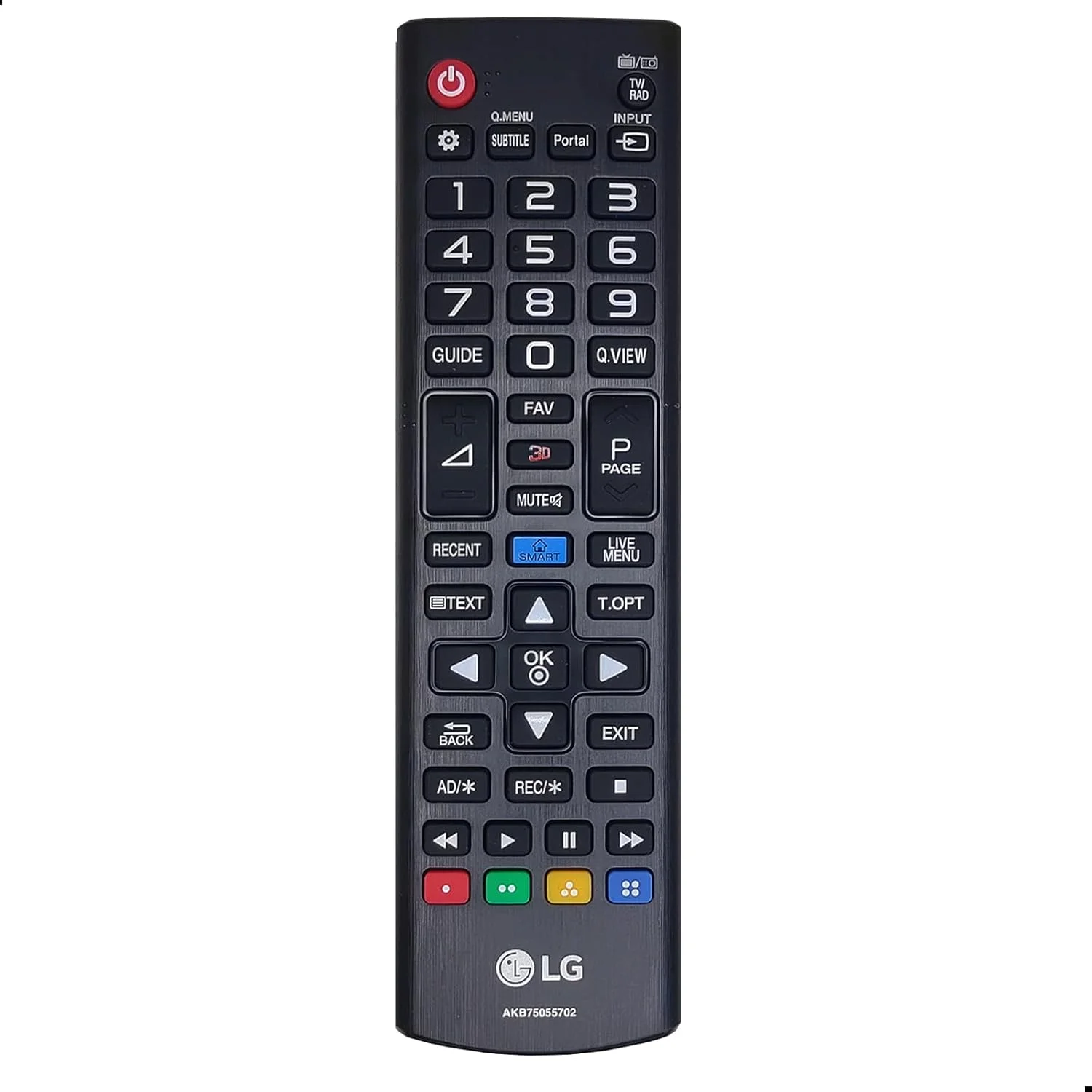 کنترل از راه دور تلویزیون ال جی - AKB75055701