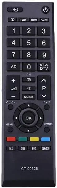 ریموت کنترل جایگزین LFYSJTX مدل CT-90326 برای تلویزیون توشیبا سازگار با ریموت کنترل