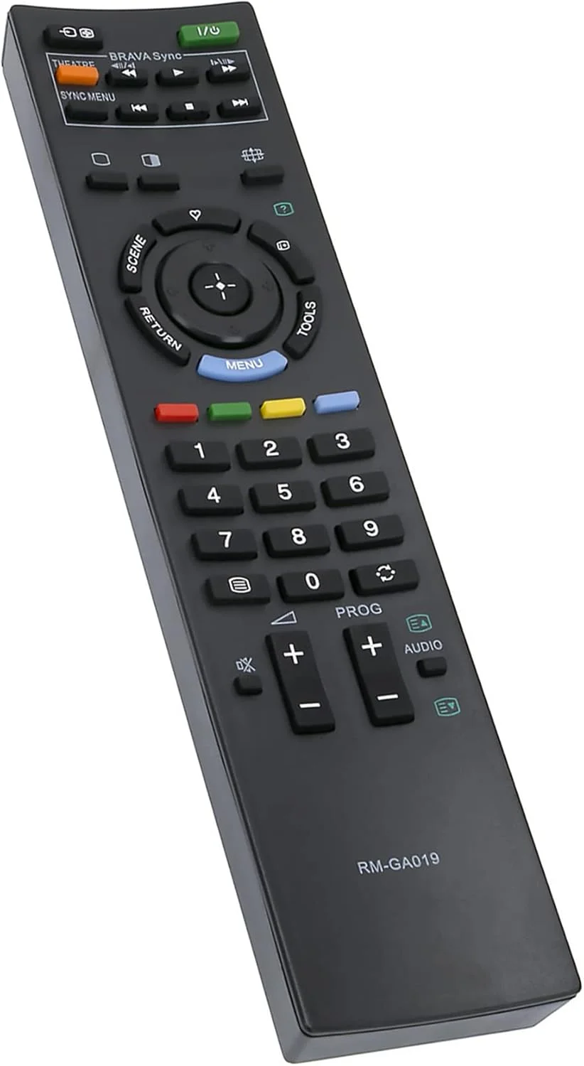 ریموت کنترل RM-GA019 مناسب برای تلویزیون ال سی دی سونی مدل های KLV-22BX300 KLV-40BX400 KLV-40BX401 KLV-32BX300 KLV-32BX301 KLV-26BX300 KLV-26BX301 KLV-22BX301 KLV-32EX400 KLV-55EX500 KLV-46EX500 KLV-46EX400 KLV-40EX600