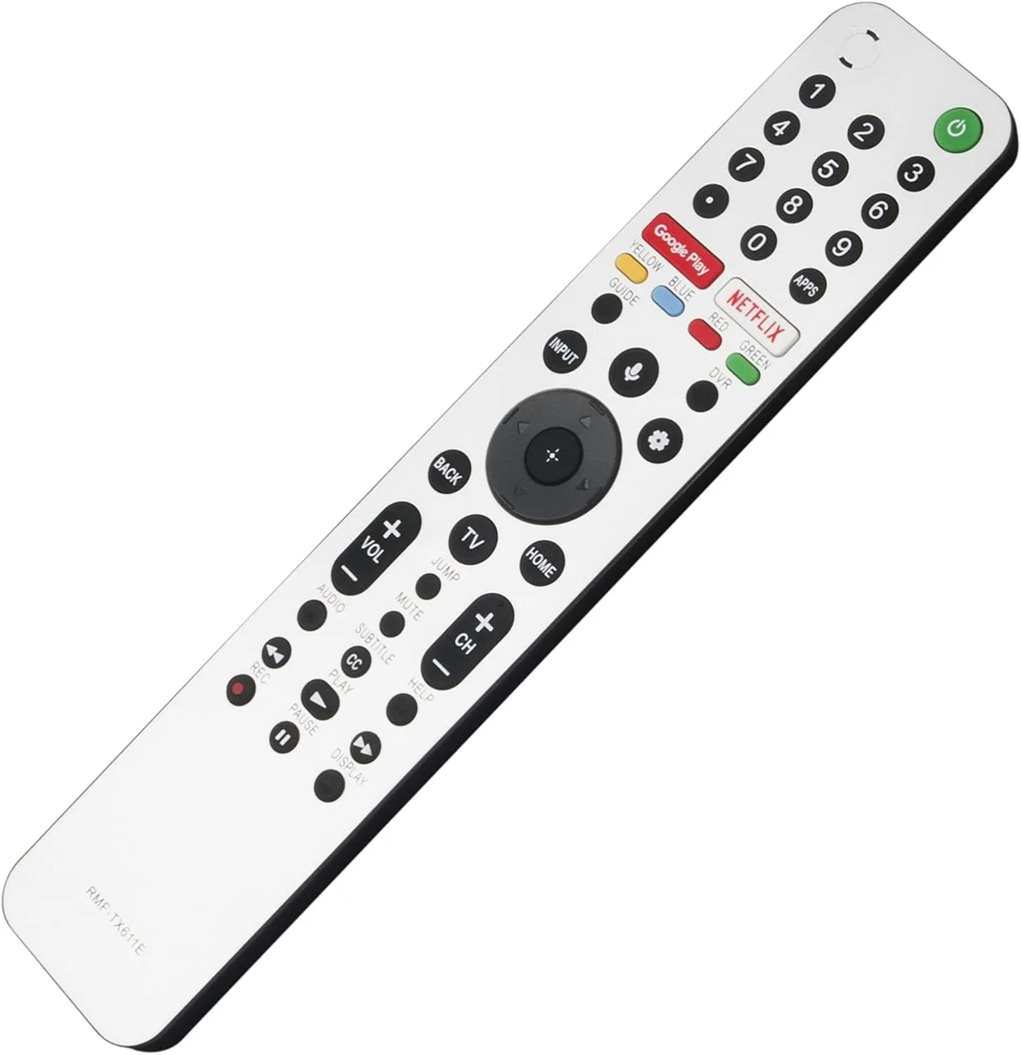 ریموت کنترل صوتی جایگزین جدید RMF-TX611E مناسب برای تلویزیون سونی RMFTX611E KD-65A9G KD-55A8H KD-75X8000H KD-43XH8077 KD-49XH8505 KD-55XH9296 KD-55XG8505 KD-75XG8796 KD-75XH9096 XBR-75X800H XBR-65X857G