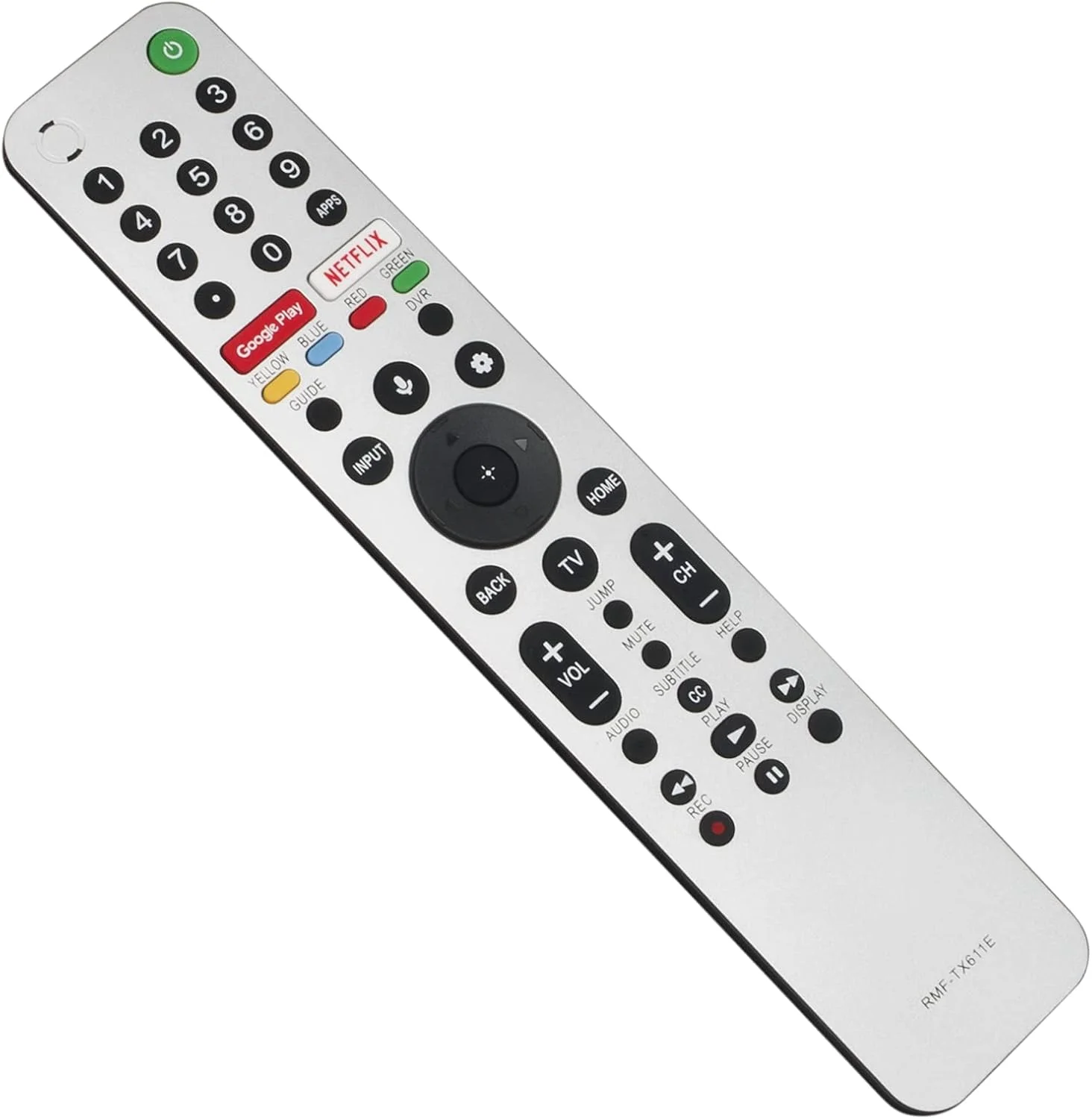 ریموت کنترل صوتی جایگزین جدید RMF-TX611E مناسب برای تلویزیون سونی RMFTX611E KD-65A9G KD-55A8H KD-75X8000H KD-43XH8077 KD-49XH8505 KD-55XH9296 KD-55XG8505 KD-75XG8796 KD-75XH9096 XBR-75X800H XBR-65X857G