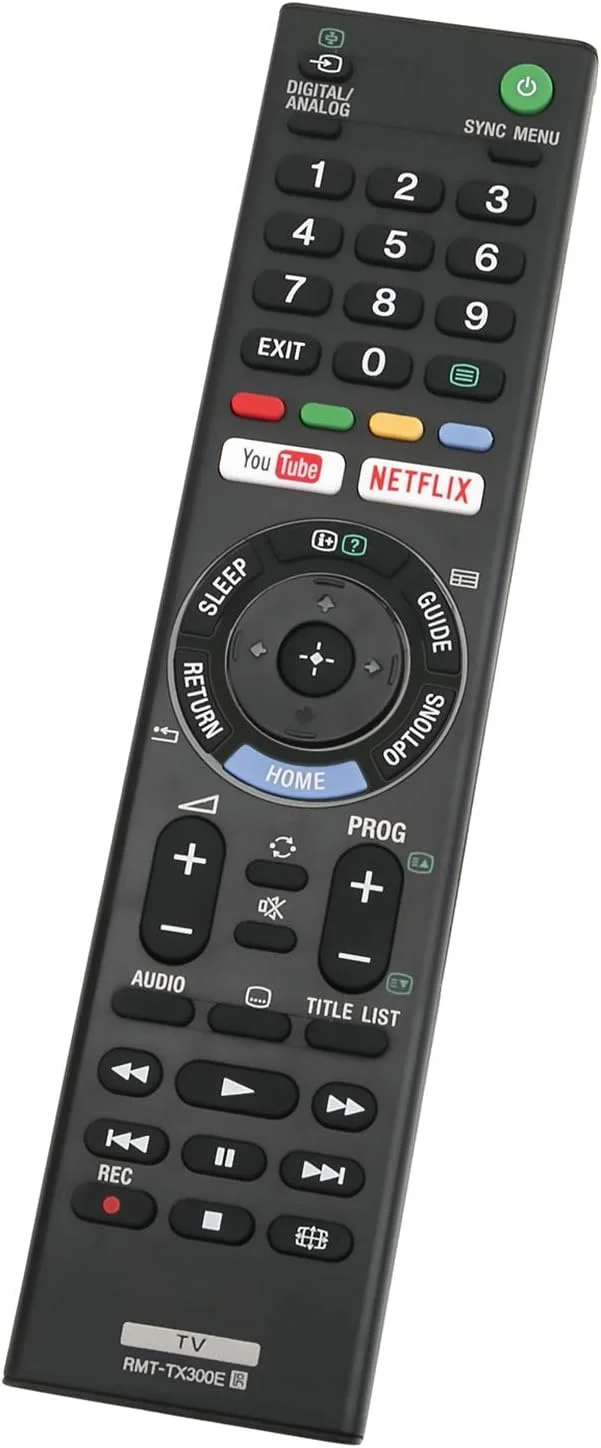 ریموت کنترل جایگزین جدید Allimity RMT-TX300E برای تلویزیون سونی براویا مدلهای KD-65X7000F KD-55X7077F KD-55X7000F KD-49X7077F KD-49X7000F KD-43X7000F KD-70X6700E KD-60X6700E KDL-50W660F KDL-43W660F KDL-49W750E ریموت کنترل جایگزین جدید Allimity RMT-TX300E برای تلویزیون سونی براویا مدلهای KD-65X7000F KD-55X7077F KD-55X7000F KD-49X7077F KD-49X7000F KD-43X7000F KD-70X6700E KD-60X6700E KDL-50W660F KDL-43W660F KDL-49W750E