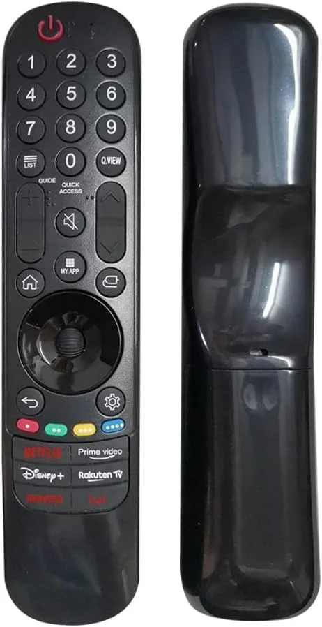 ریموت کنترل مادون قرمز جهانی iHandy برای تلویزیون های هوشمند ال جی، جایگزینی برای تمام تلویزیون های هوشمند ال سی دی ال ای دی اولد UHD HDTV 4K ال جی - بدون عملکردهای صوتی و ماوس (IR-MR21GA)