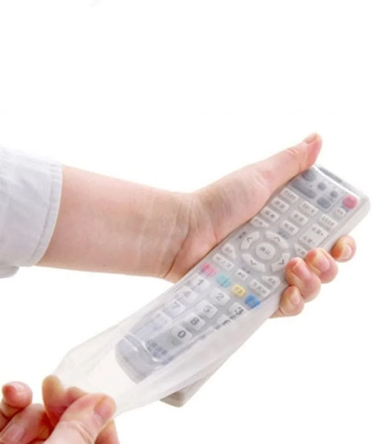 کاور ریموت HEALLILY، روکش جایگزین ریموت تلویزیون، کاور سیلیکونی ضد لغزش و ضد گرد و غبار L
