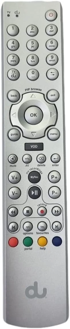 ریموت کنترل جایگزین HCE برای دستگاه DU TV