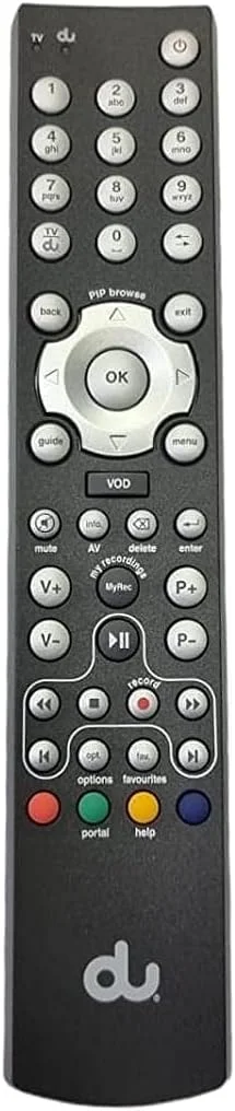 ریموت کنترل جایگزین HCE برای دستگاه DU TV