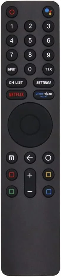 ریموت کنترل جایگزین یونیورسال GUANYANYI برای تلویزیون های هوشمند شیائومی Mi TV 4S 4A 4X 5X Q2 P1 Q1 با بلوتوث و کنترل صوتی