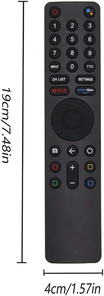 ریموت کنترل جایگزین یونیورسال GUANYANYI برای تلویزیون های هوشمند شیائومی Mi TV 4S 4A 4X 5X Q2 P1 Q1 با بلوتوث و کنترل صوتی