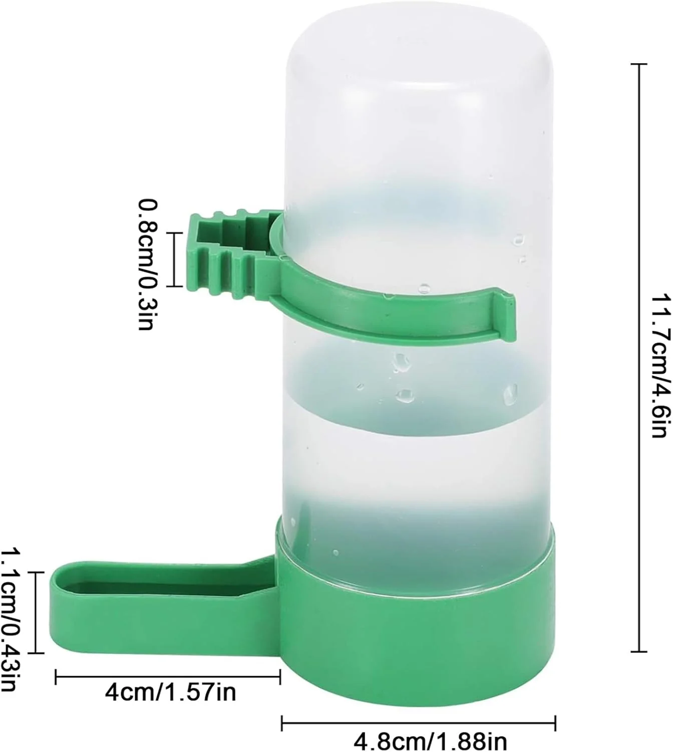 آبخوری پرندگان DIWANAE، ست 4 عددی بطری آبخوری اتوماتیک پرندگان، مجموعه آبخوری و دانخوری قفس پرنده، کاسه های آب پرندگان آویز در لوازم جانبی قفس برای طوطی ها، مرغ عشق و باجریگار آبخوری پرندگان DIWANAE، ست 4 عددی بطری آبخوری اتوماتیک پرندگان، مجموعه آبخوری و دانخوری قفس پرنده، کاسه های آب پرندگان آویز در لوازم جانبی قفس برای طوطی ها، مرغ عشق و باجریگار