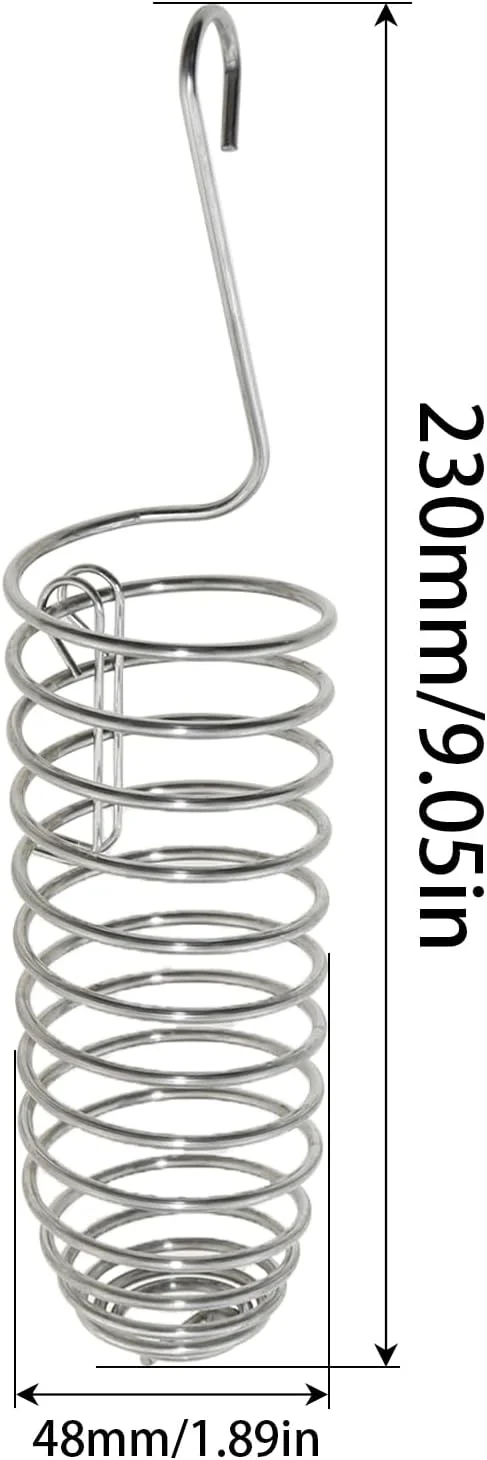 اسباب بازی تغذیه پرنده Heyous، فیدر استیل ضد زنگ، پایه غذای حیوانات خانگی برای نگهداری میوه، سبزیجات، استخوان های ماهی مرکب اسباب بازی تغذیه پرنده Heyous، فیدر استیل ضد زنگ، پایه غذای حیوانات خانگی برای نگهداری میوه، سبزیجات، استخوان های ماهی مرکب