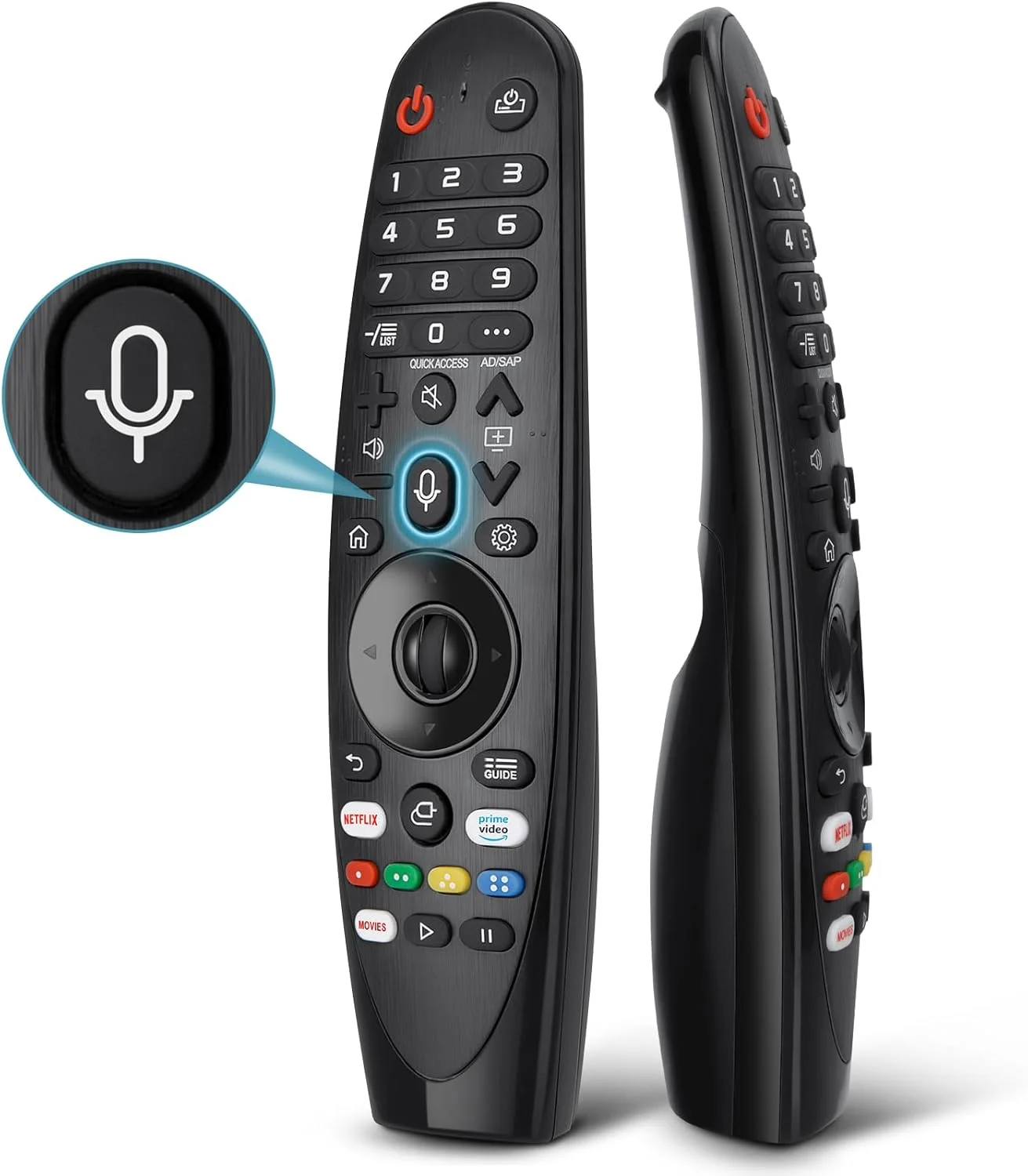 ریموت کنترل جادویی صوتی EWO'S برای تلویزیون های هوشمند LG UHD OLED QNED NanoCell 8K 4K، جایگزین ریموت جادویی برای AKB75855501 AN-MR20GA MR21GA MR22GA MR19BA MR18BA با عملکرد نشانگر