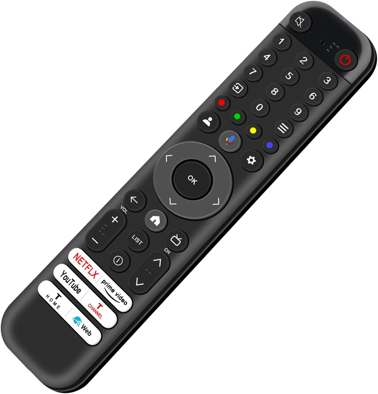 ریموت کنترل جایگزین Beyution مناسب برای تلویزیون های هوشمند مینی ال ای دی ال سی دی TCL مدل های 85C845 85C645 75C645 65C645 75C845 65C845 85C745 75C745 65C745 55C745 55C845 43LC645 55C645 50C645 43C645 (بدون عملکرد صوتی)