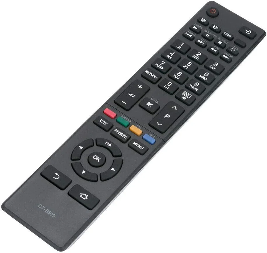 ریموت کنترل جدید CT-8509 مناسب برای تلویزیون های هوشمند LED سری U77 توشیبا مدل های 65U7750 55U7750 49U7750 43U7750