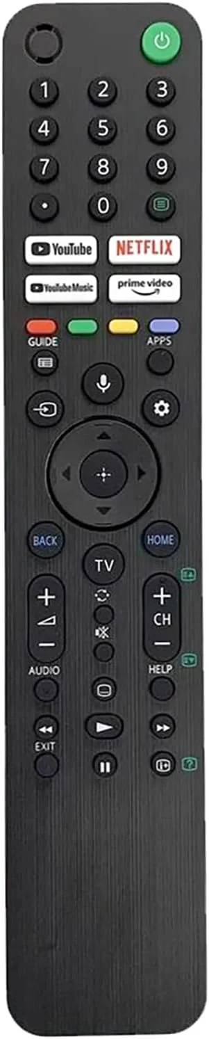 ریموت کنترل صوتی DaMohony RMF-TX520P برای تلویزیون های هوشمند سونی KD-43X85J KD-55X80J XR-55A80J XR-65A80J XR-50X90J ریموت کنترل صوتی DaMohony RMF-TX520P برای تلویزیون های هوشمند سونی KD-43X85J KD-55X80J XR-55A80J XR-65A80J XR-50X90J