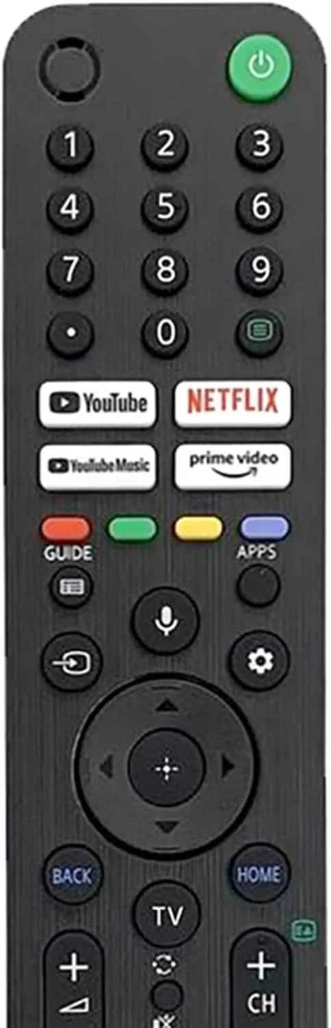 ریموت کنترل صوتی DaMohony RMF-TX520P برای تلویزیون های هوشمند سونی KD-43X85J KD-55X80J XR-55A80J XR-65A80J XR-50X90J ریموت کنترل صوتی DaMohony RMF-TX520P برای تلویزیون های هوشمند سونی KD-43X85J KD-55X80J XR-55A80J XR-65A80J XR-50X90J