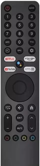 کنترل از راه دور صوتی XMRM-ML سازگار با تلویزیون هوشمند شیائومی Ultra 4K QLED Voice Android TV مدل L55M7-Q2ME Q2 2022 L50M7-Q2ME L55M7-Q2ME L65M7-Q2ME، سازگار با تلویزیون هوشمند Q2 سایز 50/55/65 اینچ