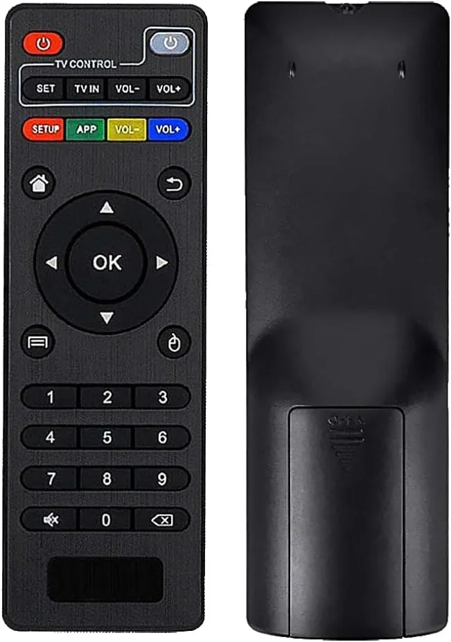 ریموت کنترل جایگزین سازگار برای اندروید تی وی باکس (OTT MXQ، MXQ PRO 4K، MXQ PRO، T95 Super، Q+، T95 S1، T95 S2، HK1 Pro، OTT M8S+، T95H، T95N)