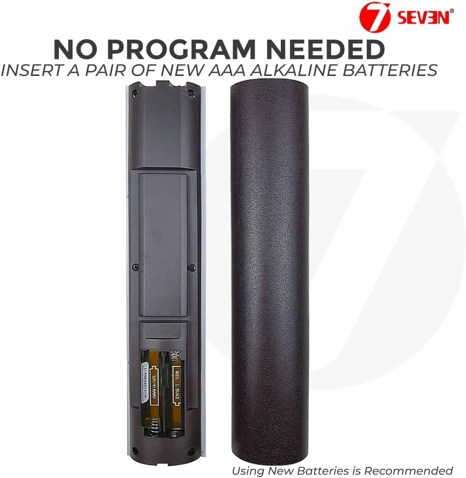 ریموت کنترل تلویزیون هایر مدل HTR-U27E سازگار با 7SEVEN®، مناسب برای تلویزیون های هوشمند اندروید 4K LED بدون قابلیت فرمان صوتی یا دستیار گوگل