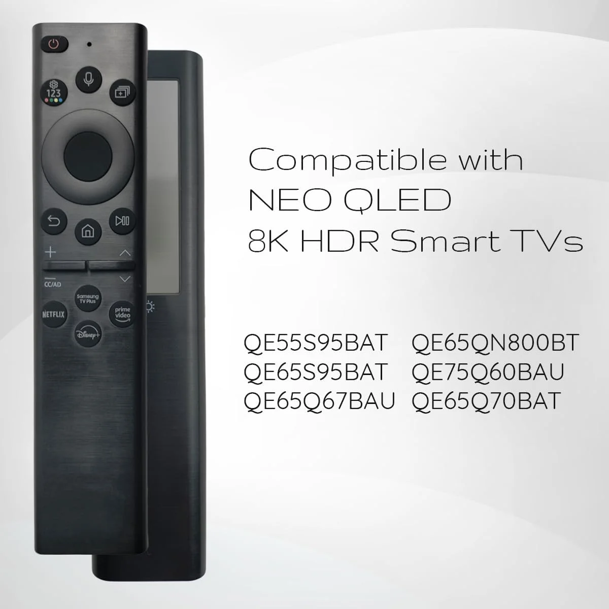 ریموت کنترل صوتی خورشیدی مدل BN59-01385A اورجینال Ceybo OEM برای تلویزیون های هوشمند سامسونگ سازگار با سری Neo QLED، The Frame و Crystal UHD