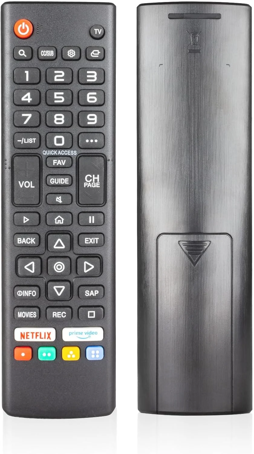 ریموت کنترل AKB76037002 برای تلویزیون RCA، جایگزین ریموت RWOSU7049 RWOSU6547-B تلویزیون هوشمند webOS، بدون نیاز به تنظیمات