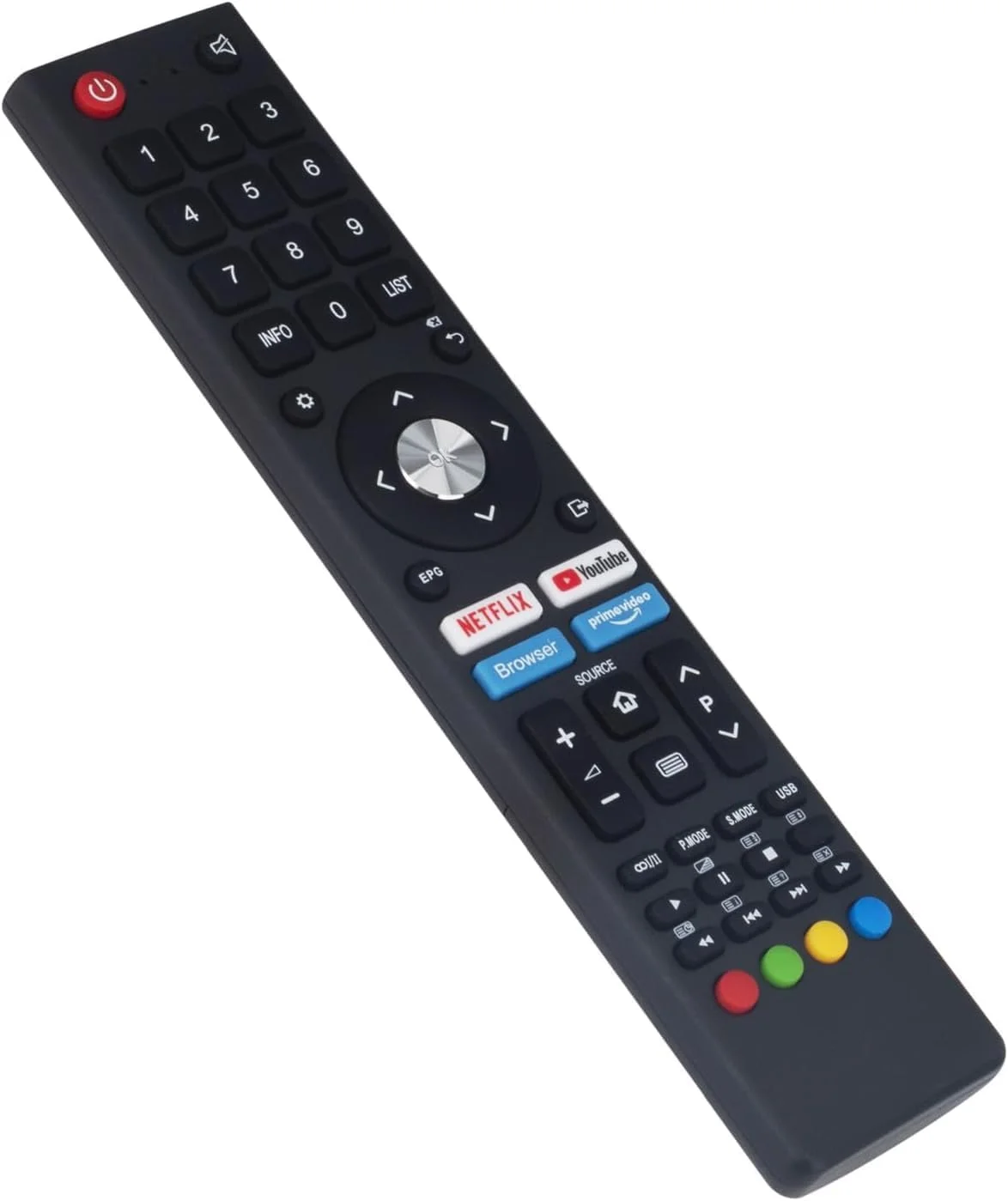 ریموت کنترل جایگزین BURAQ مدل GCBLTV02BDBIR مناسب برای تلویزیون های Chiq مدل U50H7L U50H7N U55H7L U55H7N ریموت کنترل جایگزین BURAQ مدل GCBLTV02BDBIR مناسب برای تلویزیون های Chiq مدل U50H7L U50H7N U55H7L U55H7N