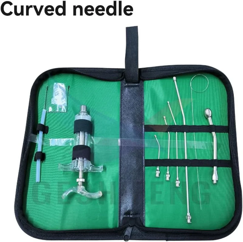 کیت تغذیه دستی پرندگان برای طوطی ها و جوجه ها - مجموعه ابزار کامل با نازل در اندازه های مختلف - ایده آل برای مرغ عشق، عروس هلندی، طوطی کوتوله - شامل کیف نگهداری قابل حمل